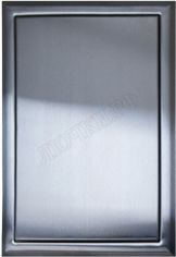 Люк сантехнический из нержавеющей стали матовый Люк сантехнический из нержавеющей стали матовый