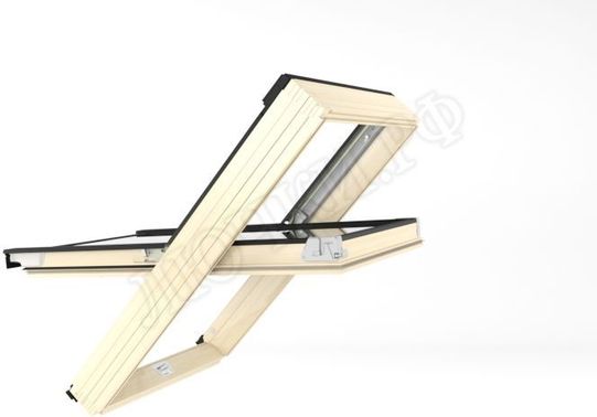 Мансардное окно Fakro FTS-V U4 Standart с двухкамерным стеклопакетом 940*1400 Мансардное окно Fakro FTS-V U4 Standart с двухкамерным стеклопакетом 940*1400