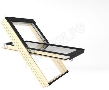 Мансардное окно Fakro FTS-V U4 Standart с двухкамерным стеклопакетом 940*1400 Мансардное окно Fakro FTS-V U4 Standart с двухкамерным стеклопакетом 940*1400
