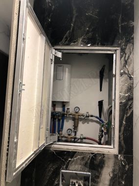 Люк под плитку Секрет 3.0 400*900, с антипровисом Люк под плитку Секрет 3.0 400*900, с антипровисом