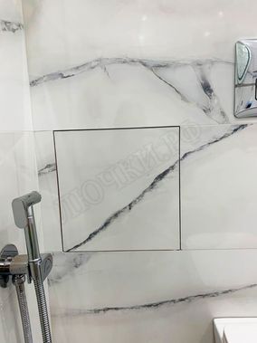 Люк под плитку Секрет 3.0 400*900, с антипровисом Люк под плитку Секрет 3.0 400*900, с антипровисом