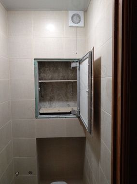 Люк под плитку Нажимной Секрет-Лайт 2 створки 870*500 Люк под плитку Нажимной Секрет-Лайт 2 створки 870*500