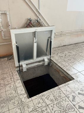 Напольный люк Невидимка-бюджет Напольный люк Невидимка-бюджет