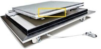 Люк под покраску Ультра для установки в потолок Люк под покраску Ультра для установки в потолок